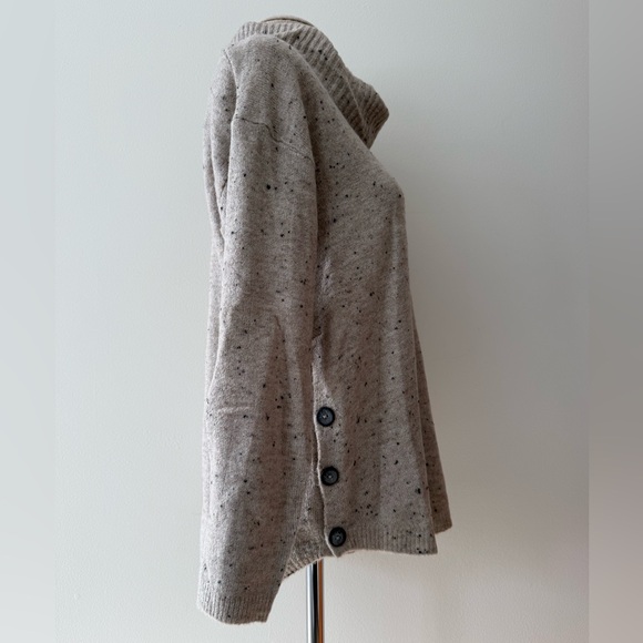 Fortune + Ivy Tan Speckled Turtleneck Sweater - Picture 6 of 8